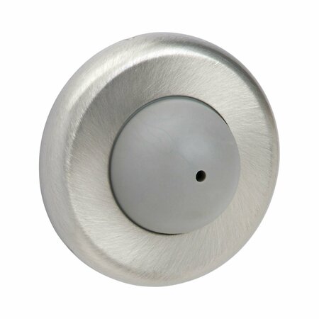 PAMEX 2-1/2in Diameter Convex Wall Stop Satin Stainless Steel Finish DD0257SS